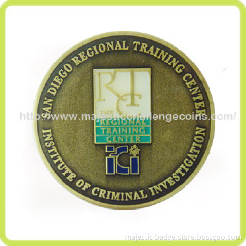 Customized Antique Bronze Challenge Coin